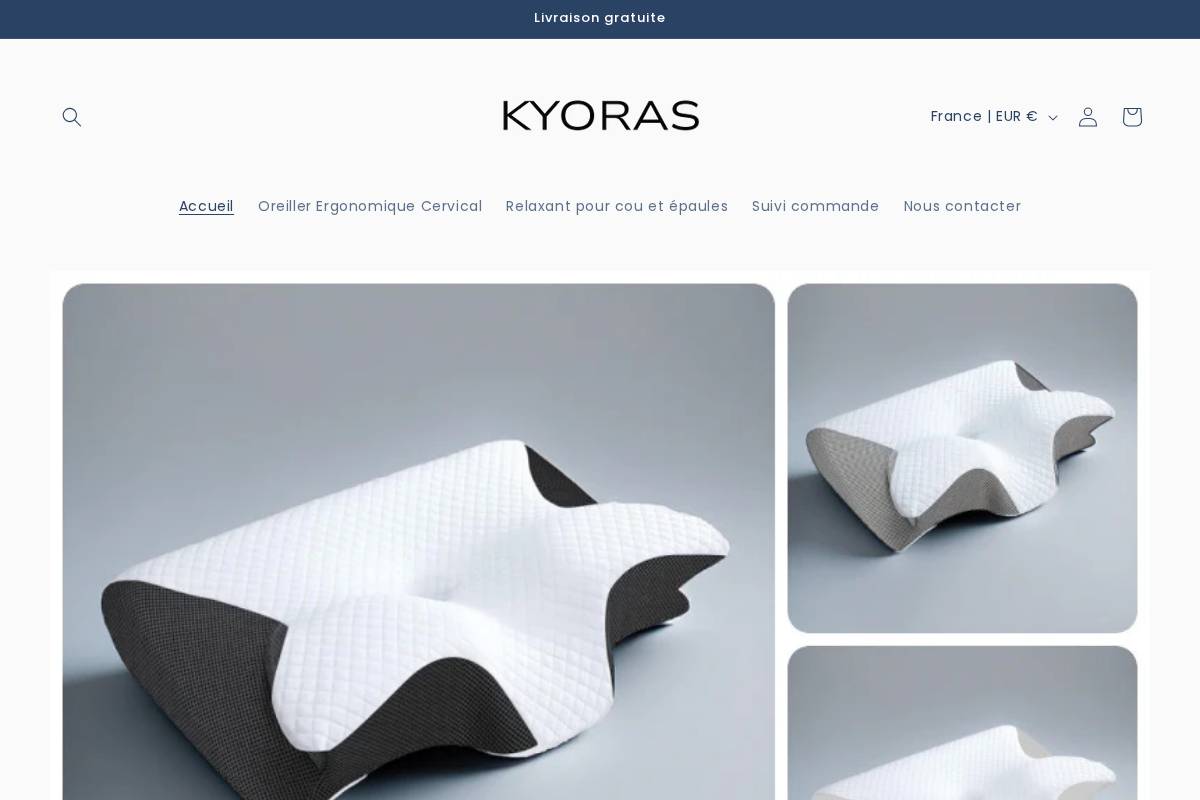kyoras.com homepage screenshot