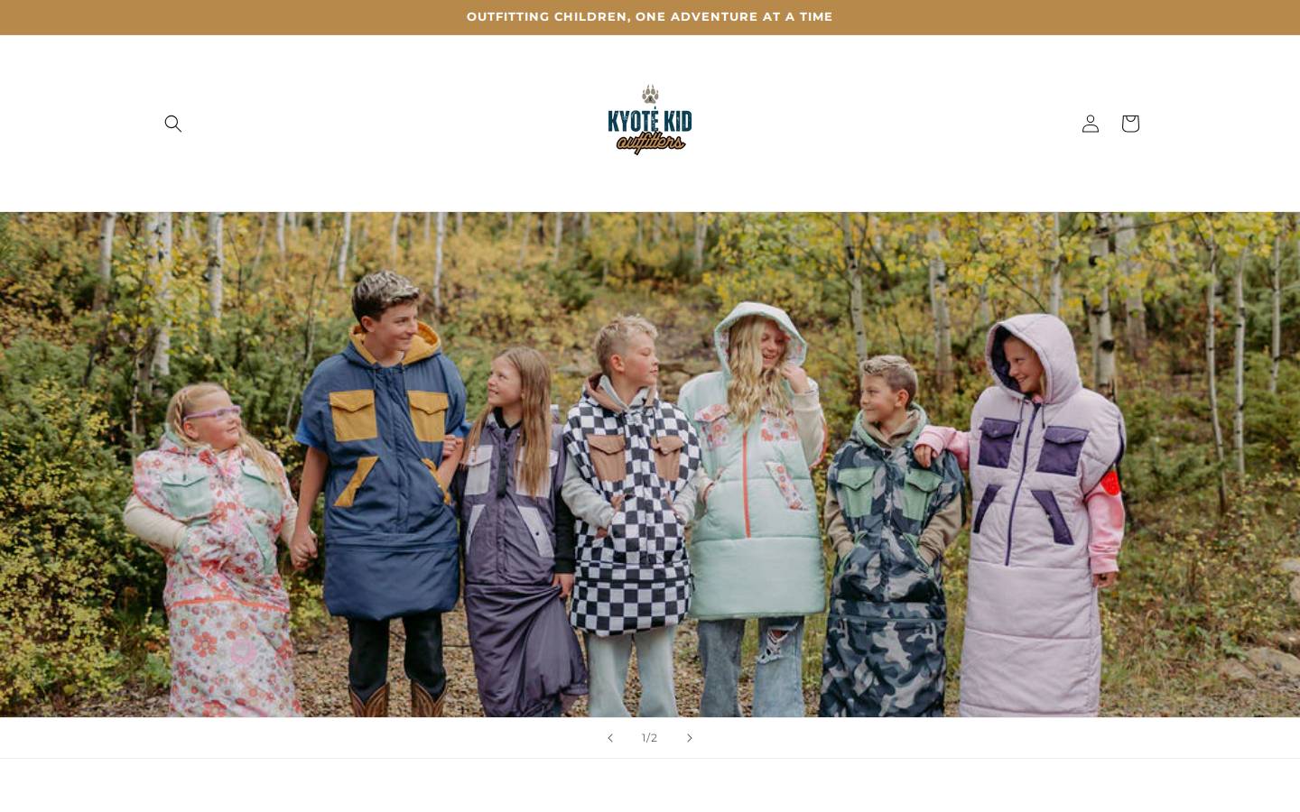 kyotekidoutfitters.com homepage screenshot