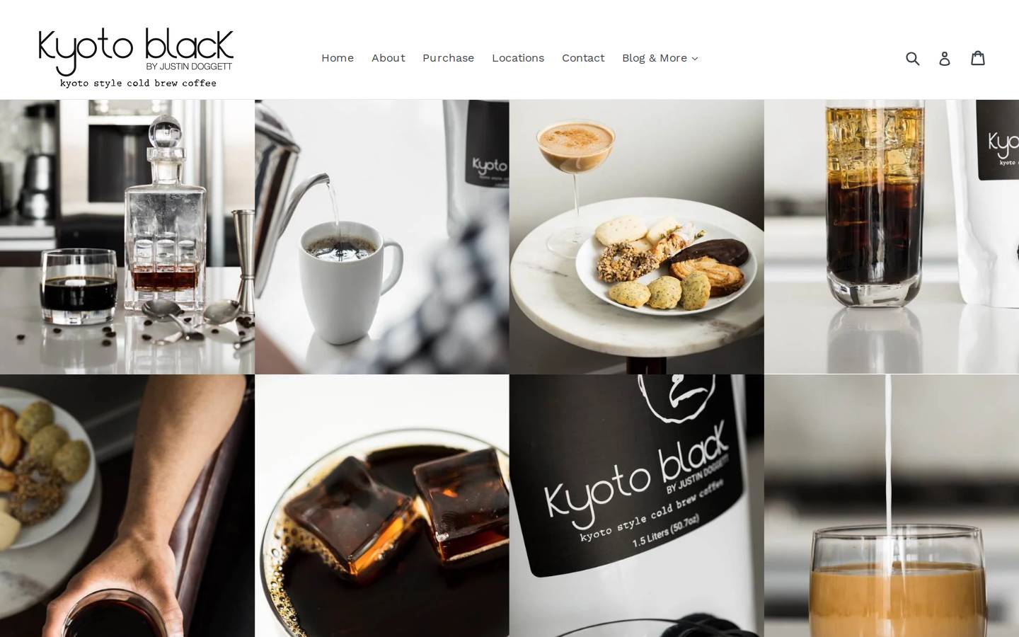 kyotostylecoffee.com homepage screenshot