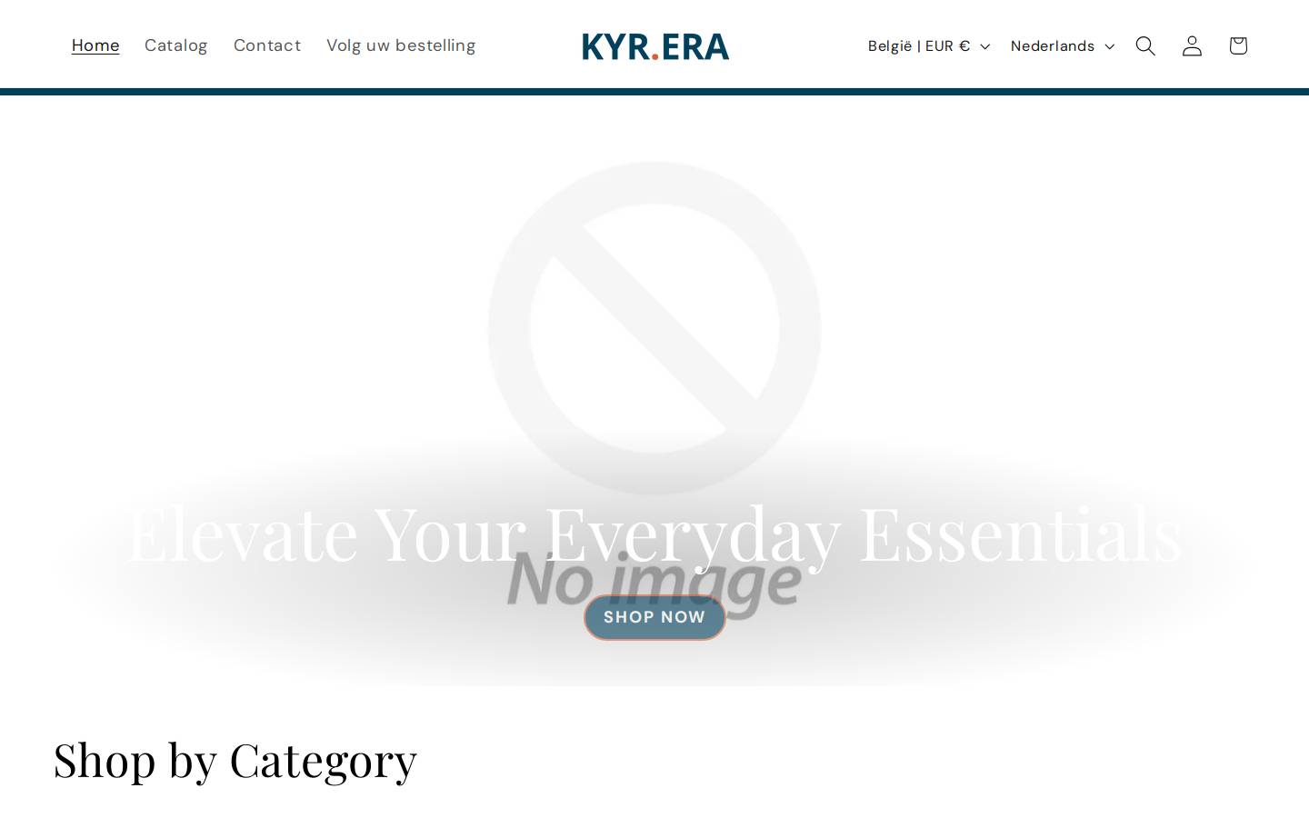kyr-era.shop homepage screenshot