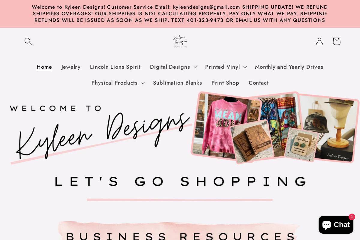 kysdigitaldesigns.com homepage screenshot