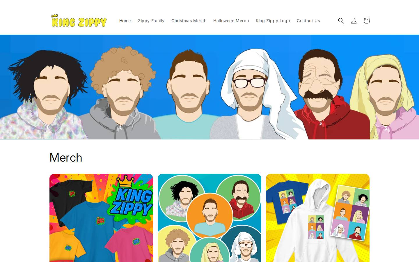 kzippy.com homepage screenshot