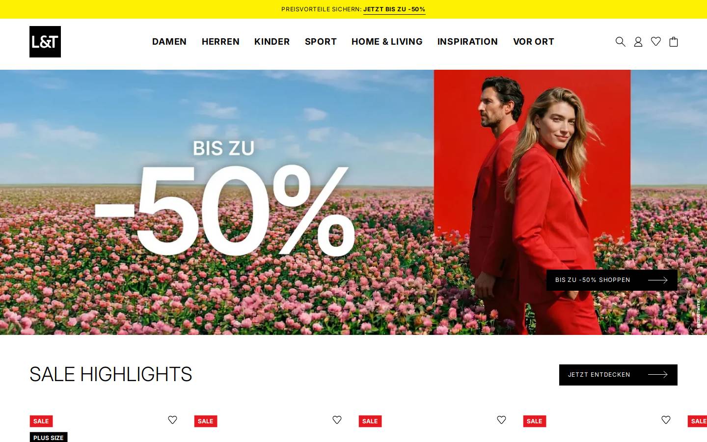 l-t.de homepage screenshot