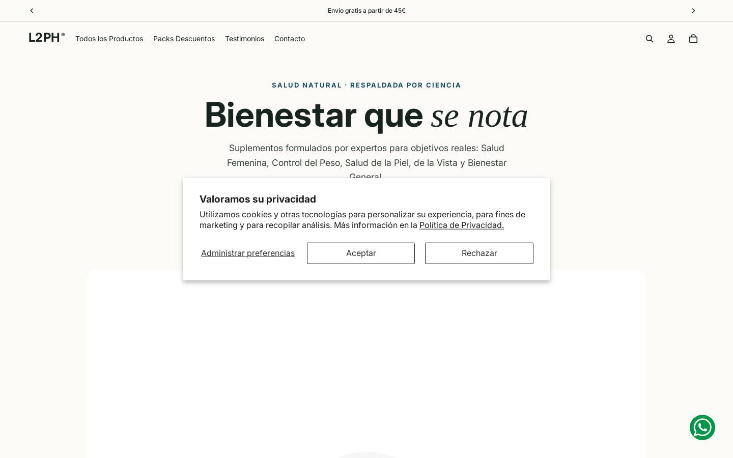 L2pharma homepage screenshot