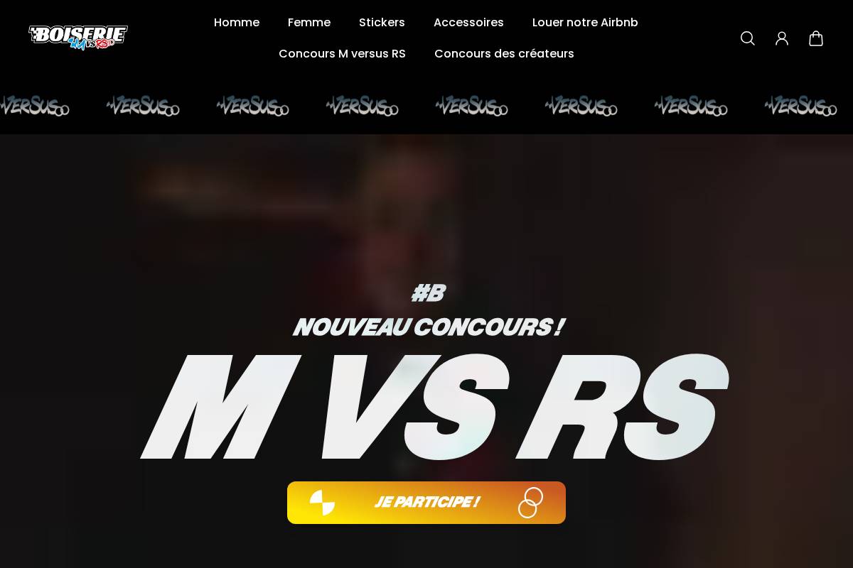 la-boiserie.fr homepage screenshot