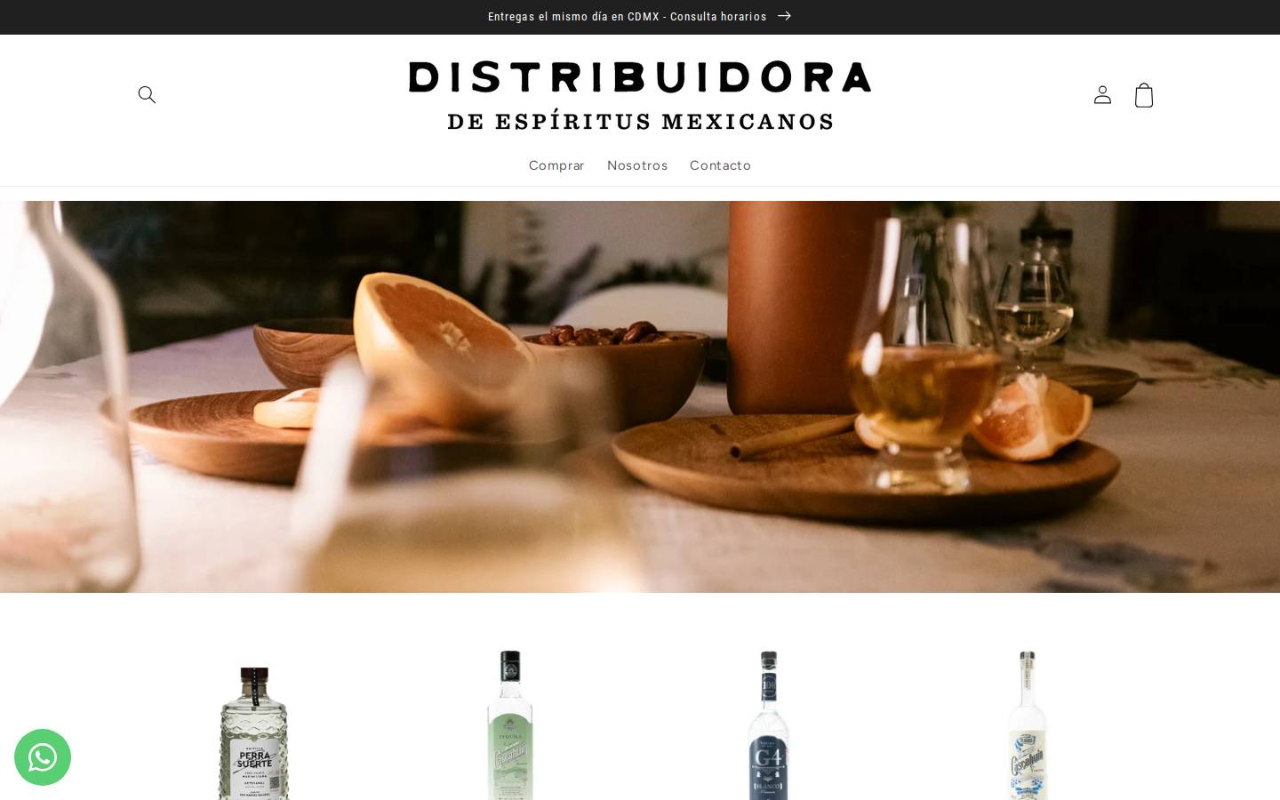 la-distribuidora.com homepage screenshot