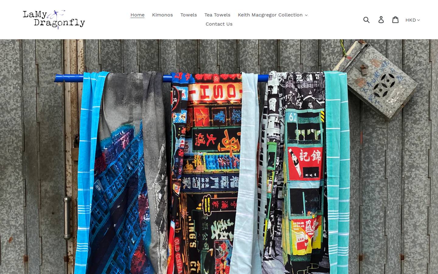 la-my-dragonfly.com homepage screenshot