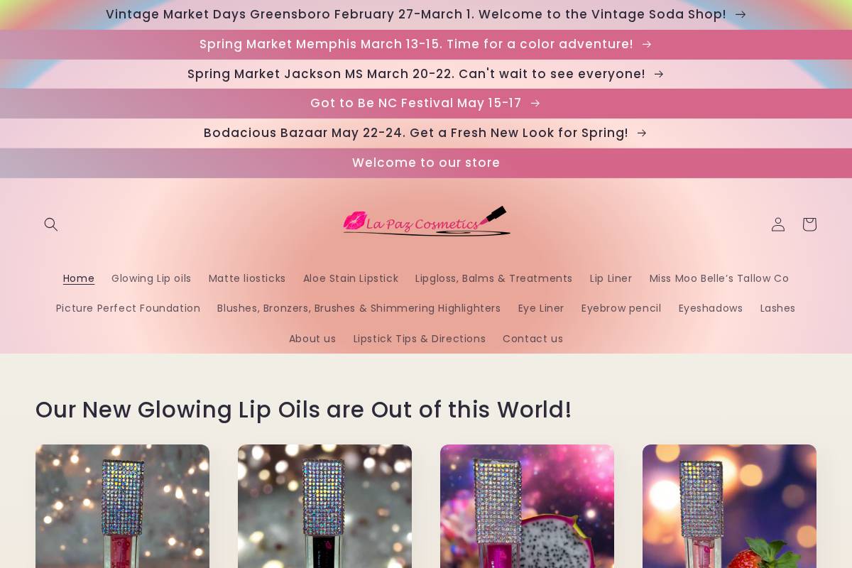 la-paz.com homepage screenshot