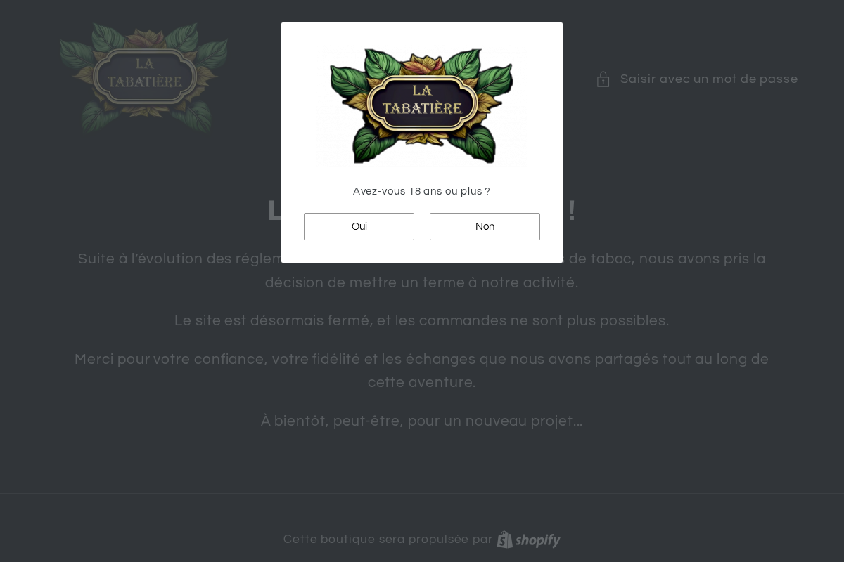 la-tabatiere.net homepage screenshot