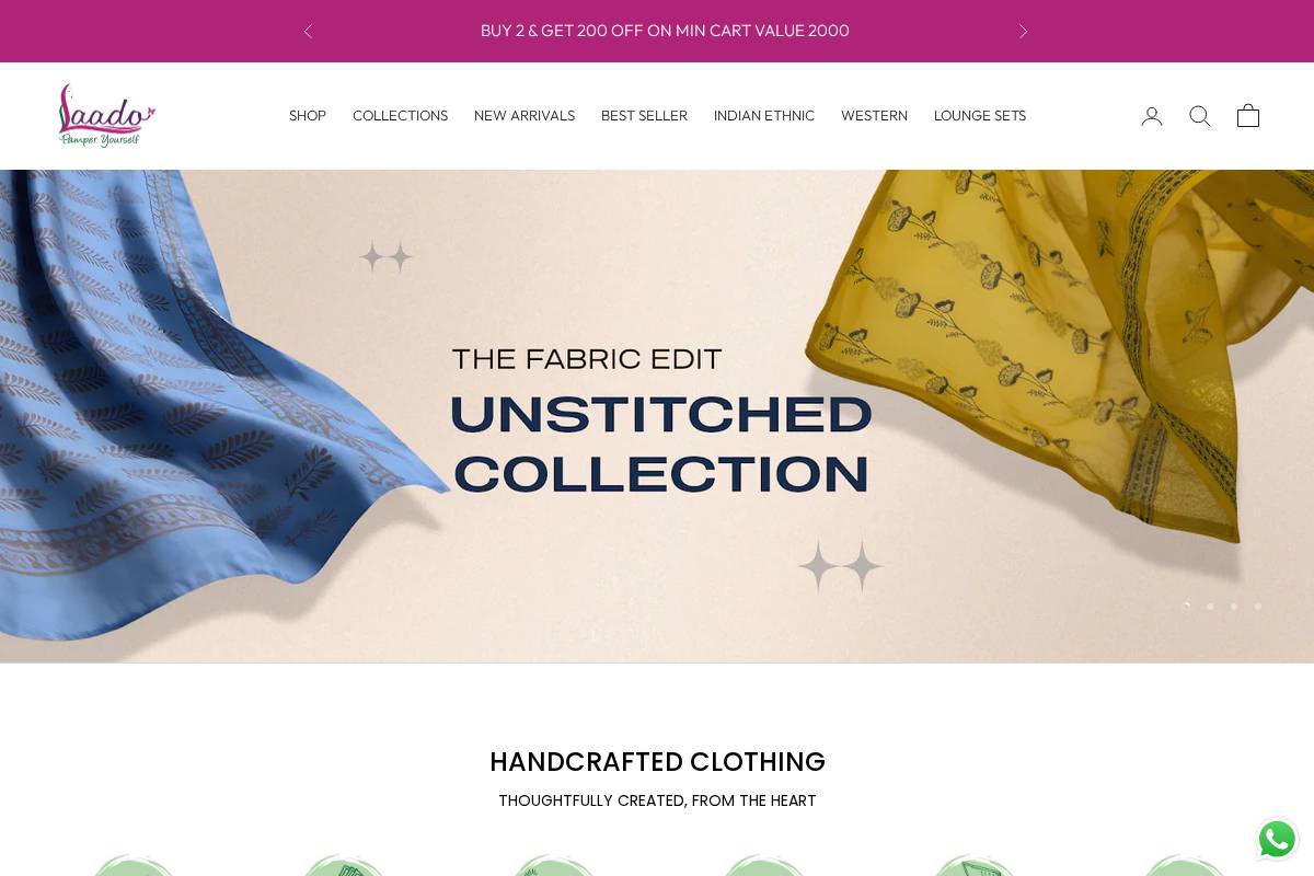 laado-online.com homepage screenshot