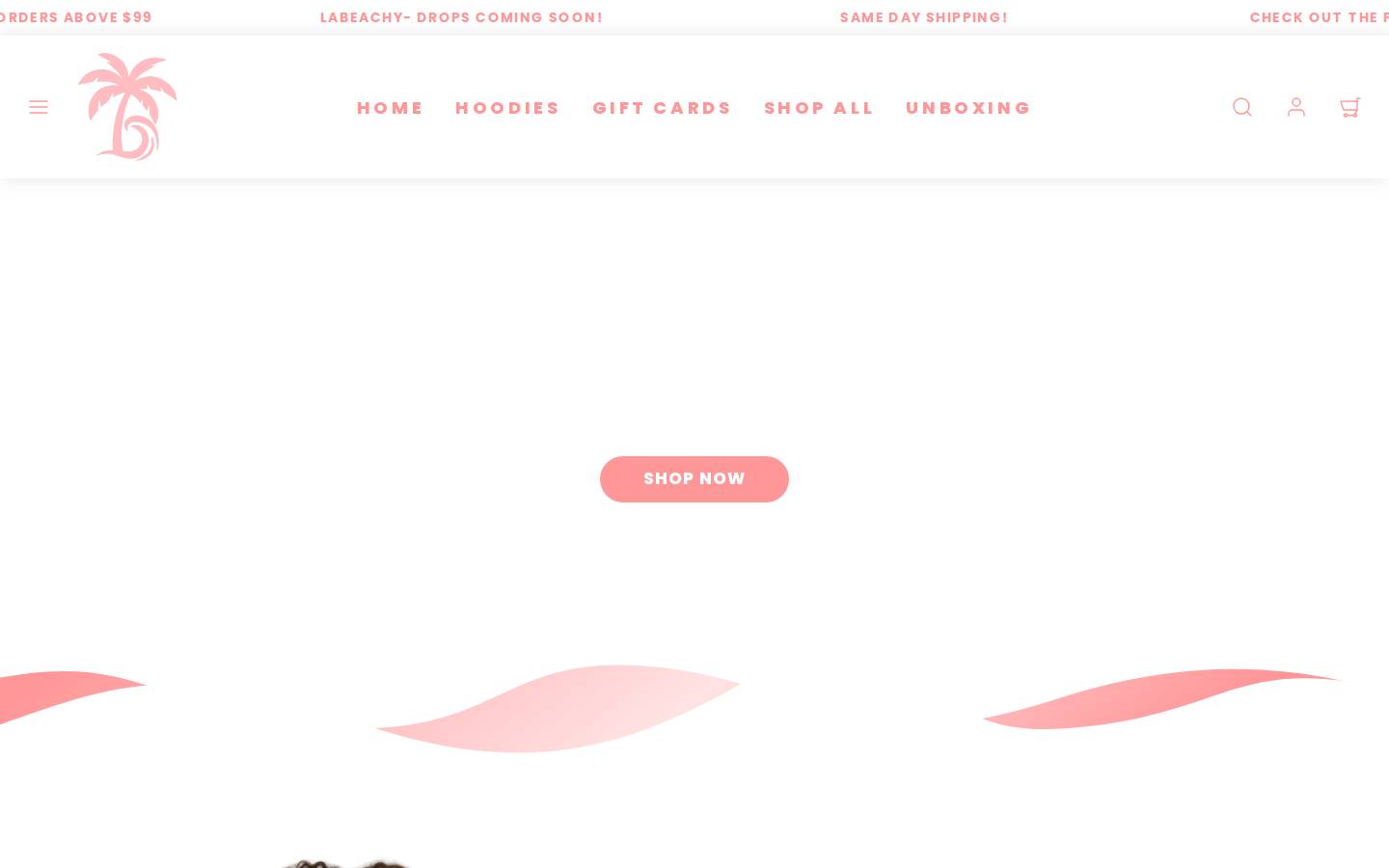 labeachy.com homepage screenshot