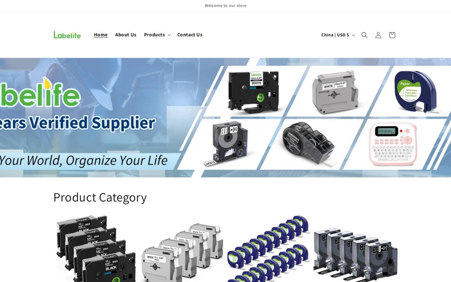 labelife-tech.com homepage screenshot