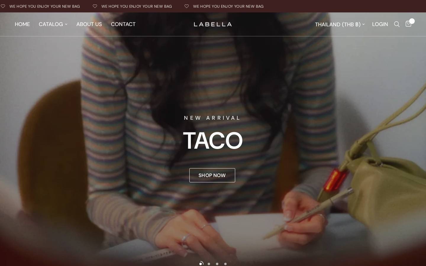 labellaofficial.com homepage screenshot