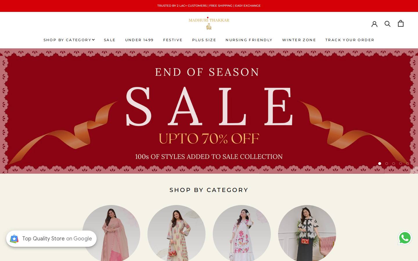 labelmadhurithakkar.com homepage screenshot