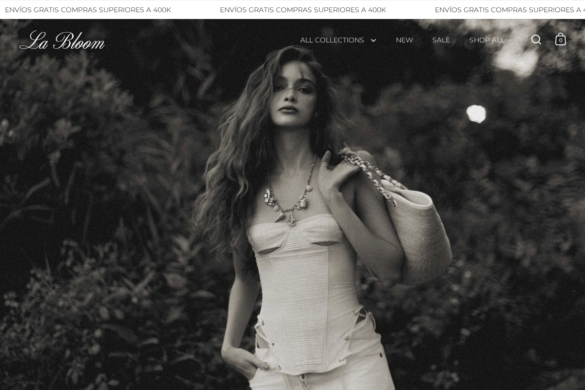 labloomclothing.co homepage screenshot