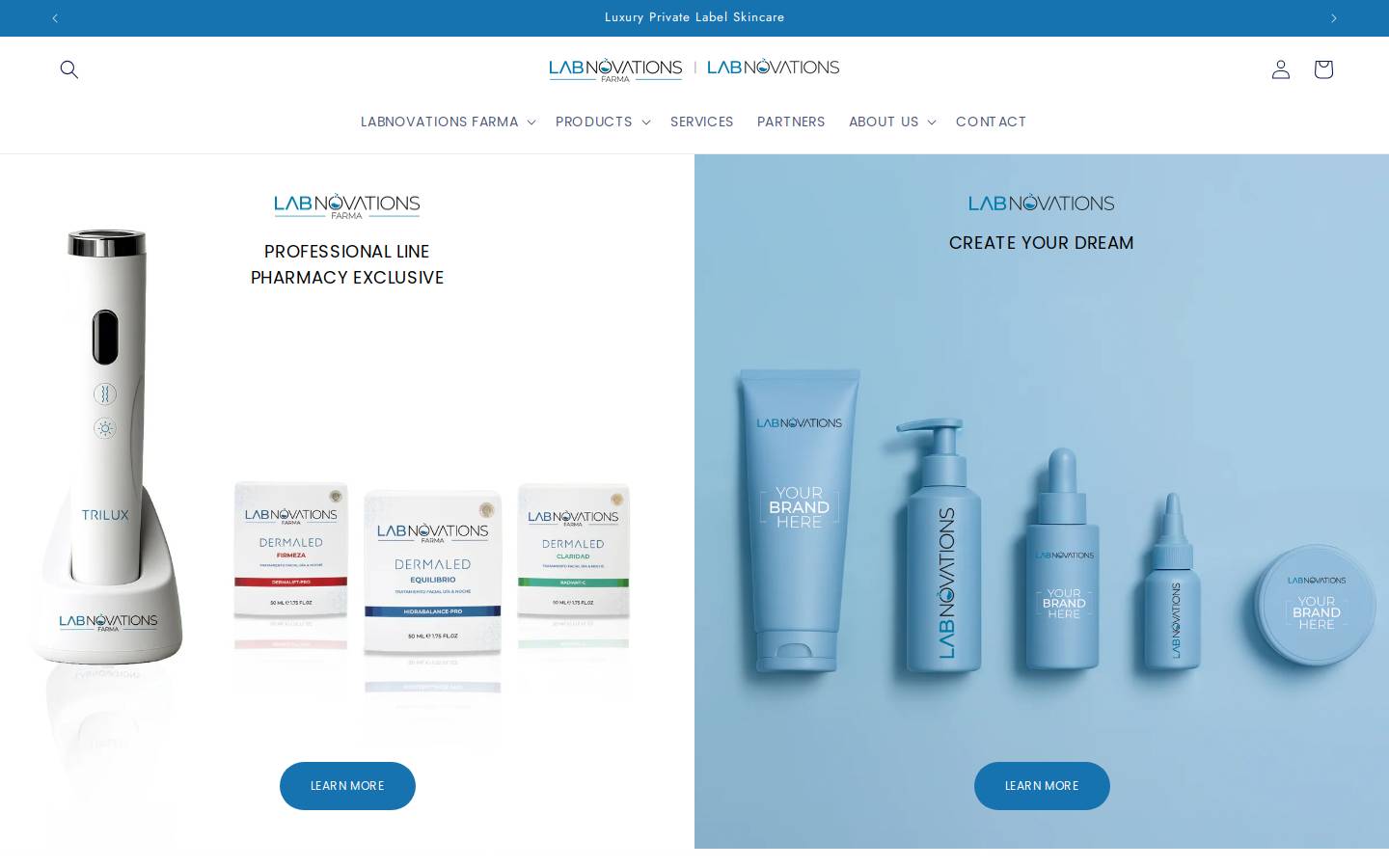 labnovations.com homepage screenshot