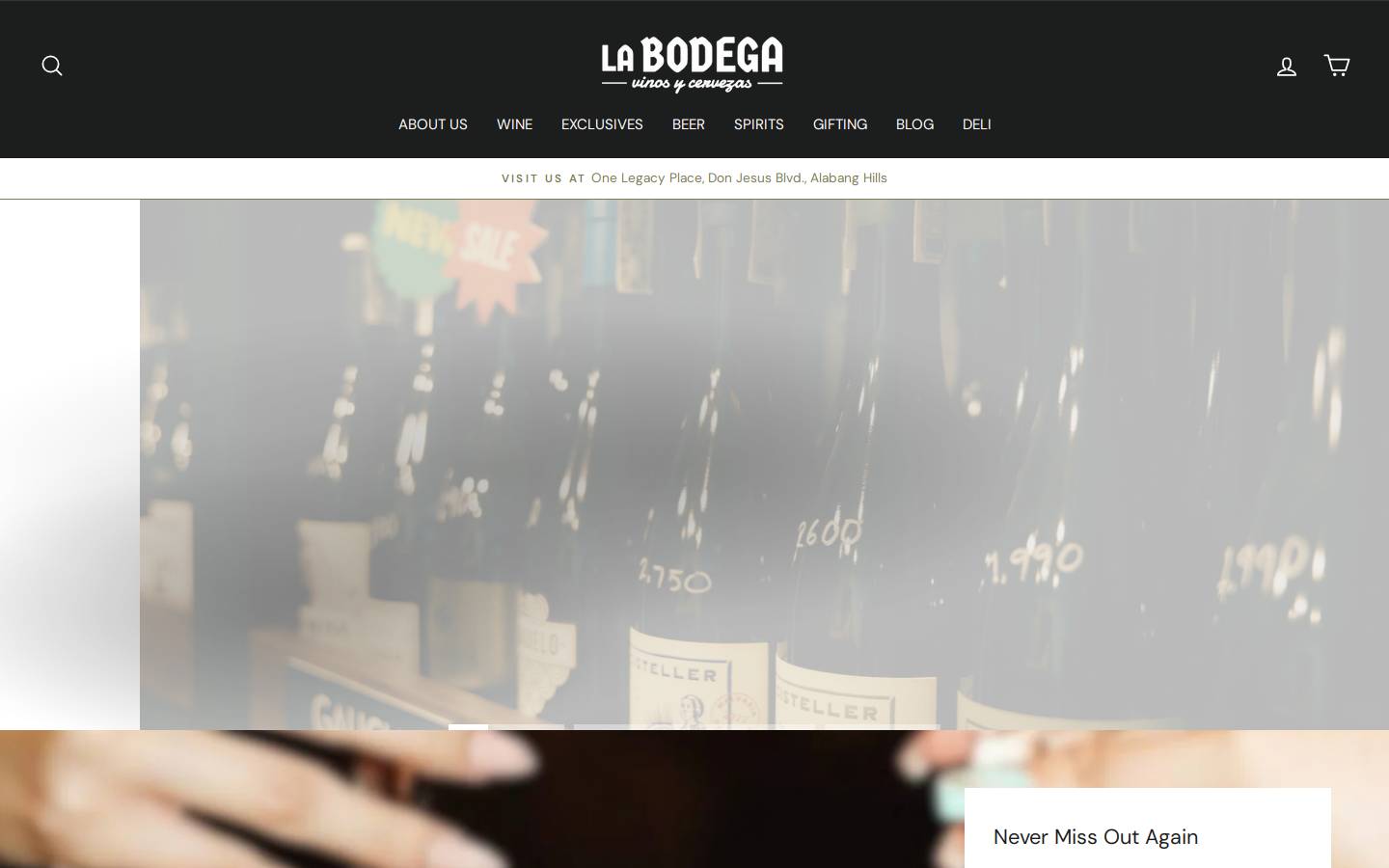 labodega.biz homepage screenshot