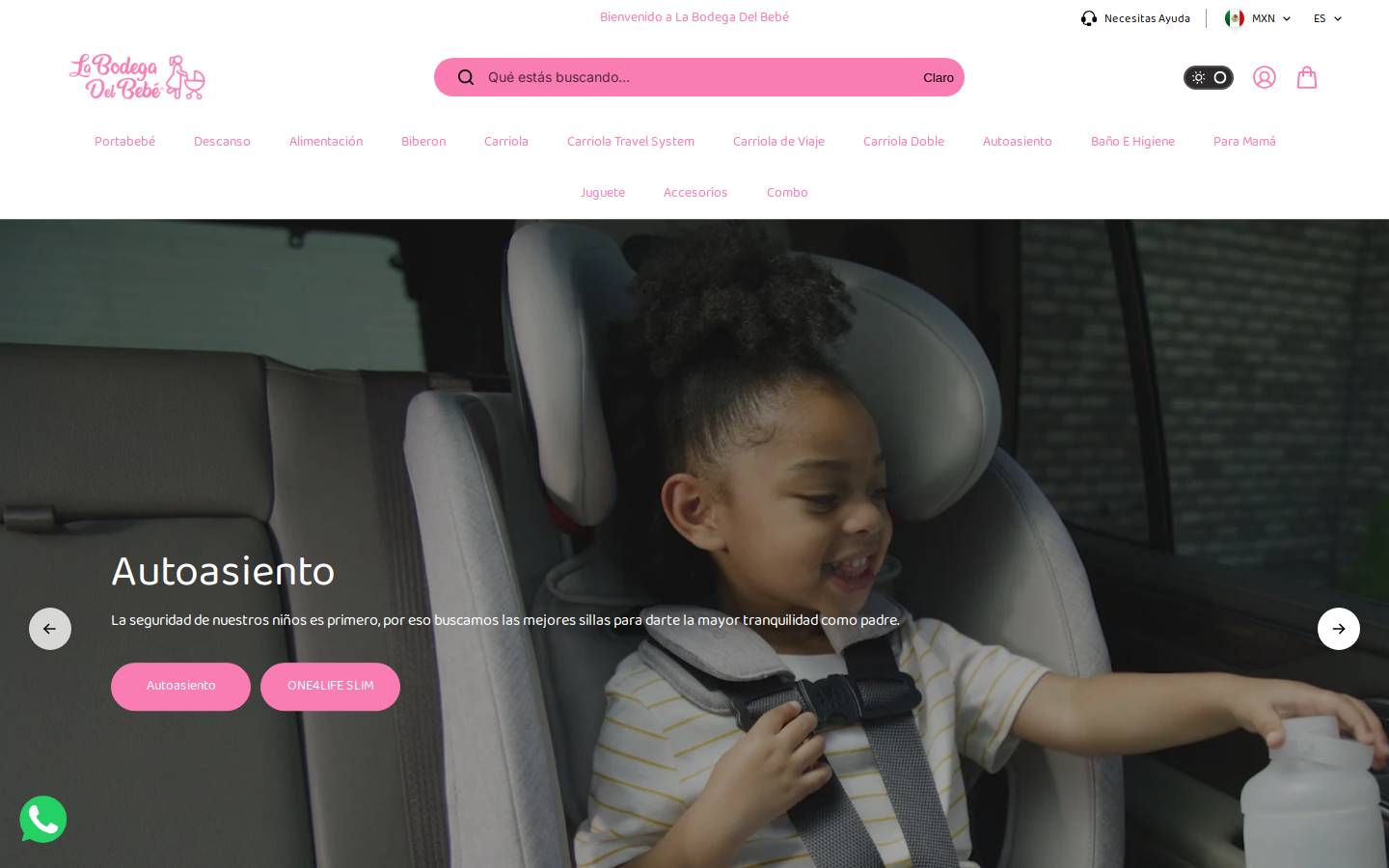labodegadelbebe.mx homepage screenshot