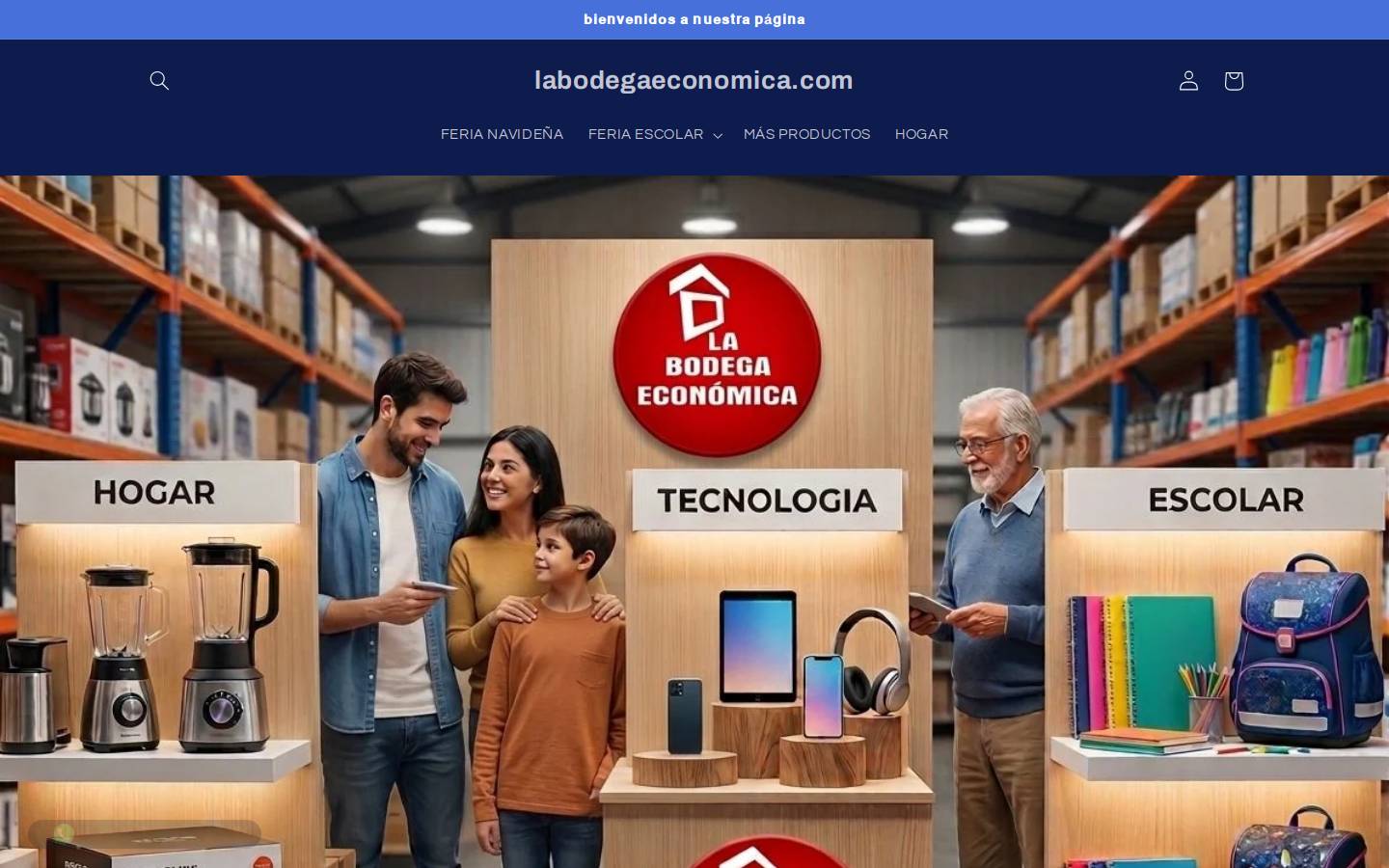 labodegaeconomica.com homepage screenshot
