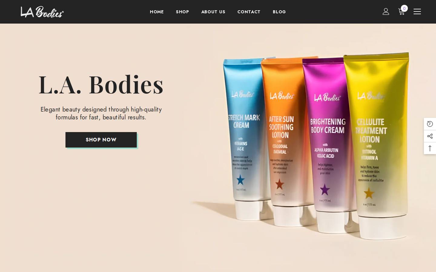 labodies.com homepage screenshot