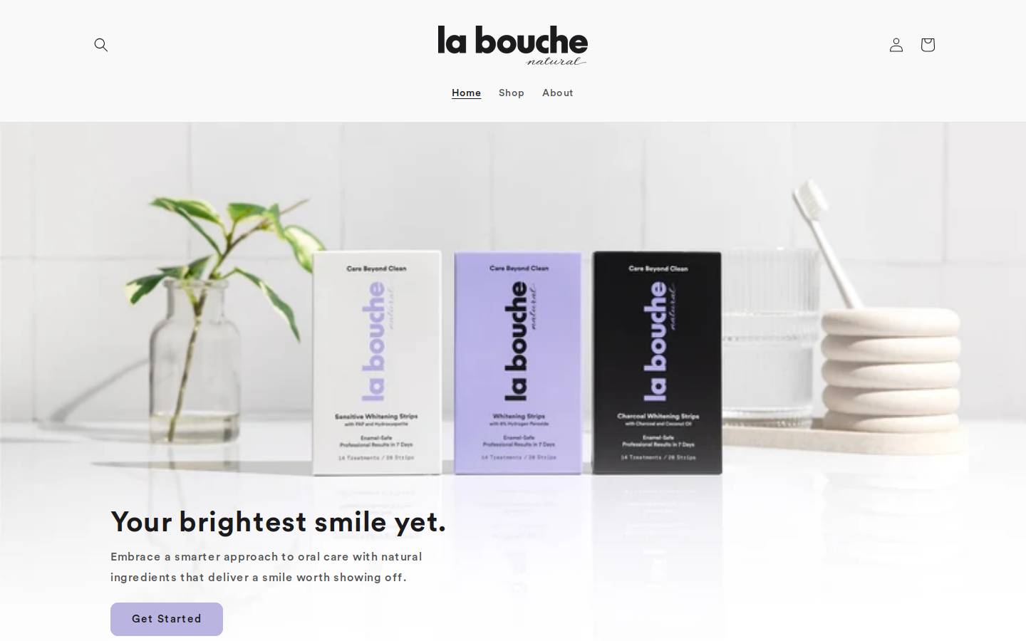 labouche.com homepage screenshot