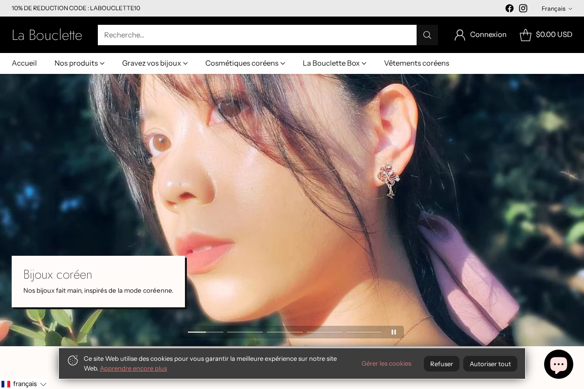 labouclette.com homepage screenshot