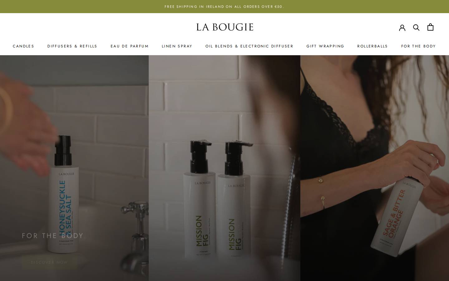 labougie.com homepage screenshot
