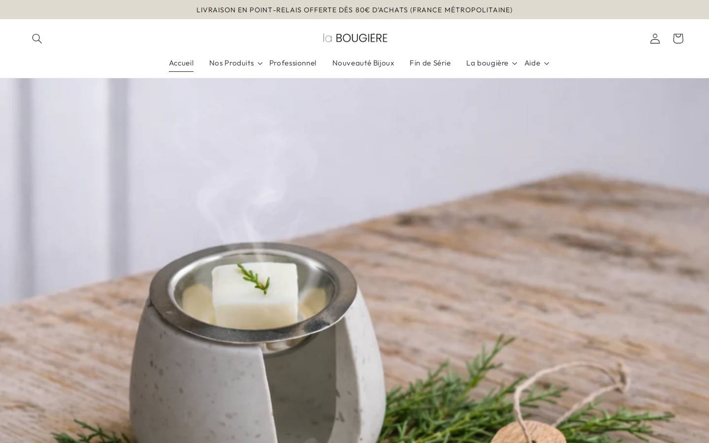 labougiere.com homepage screenshot