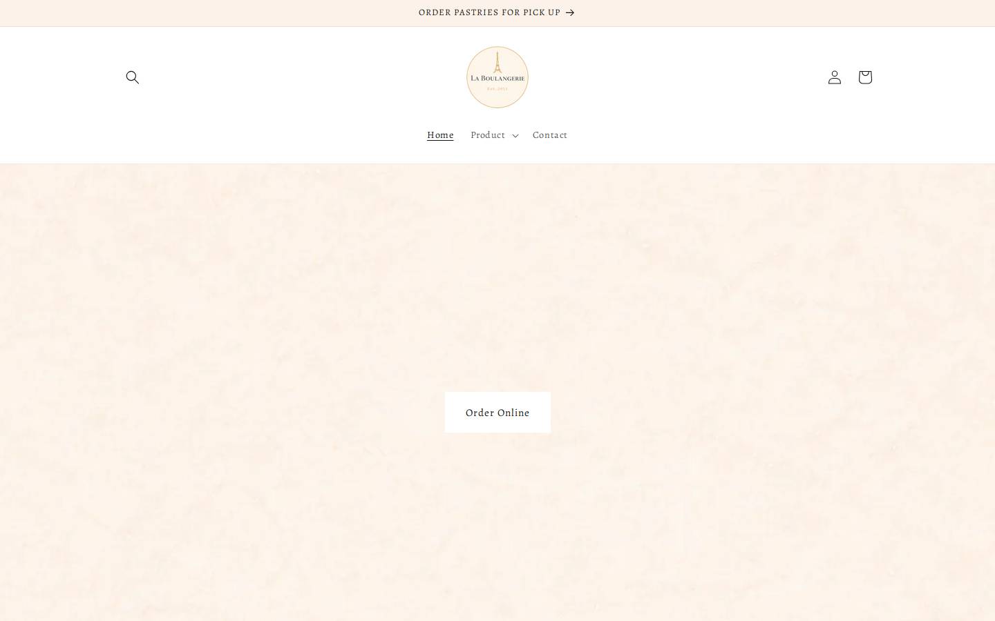 laboulangerie.com.au homepage screenshot