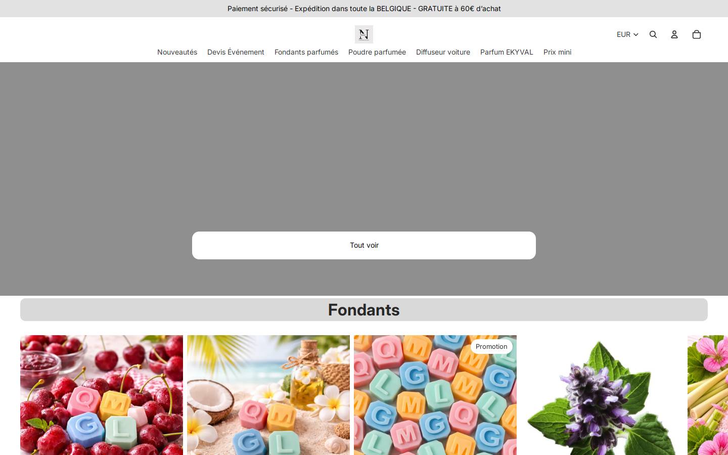 Laboutiquedenana homepage screenshot