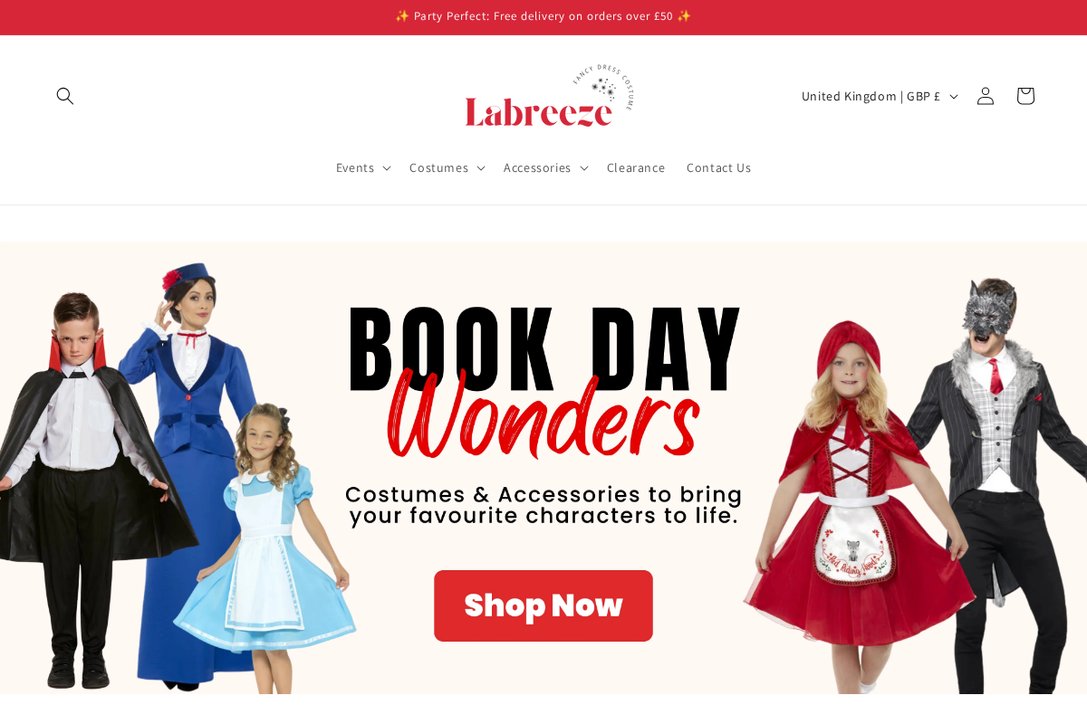 Labreeze homepage screenshot