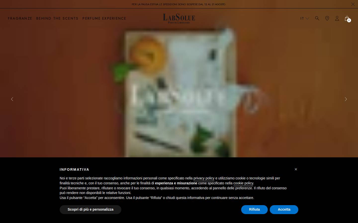LabSolue homepage screenshot