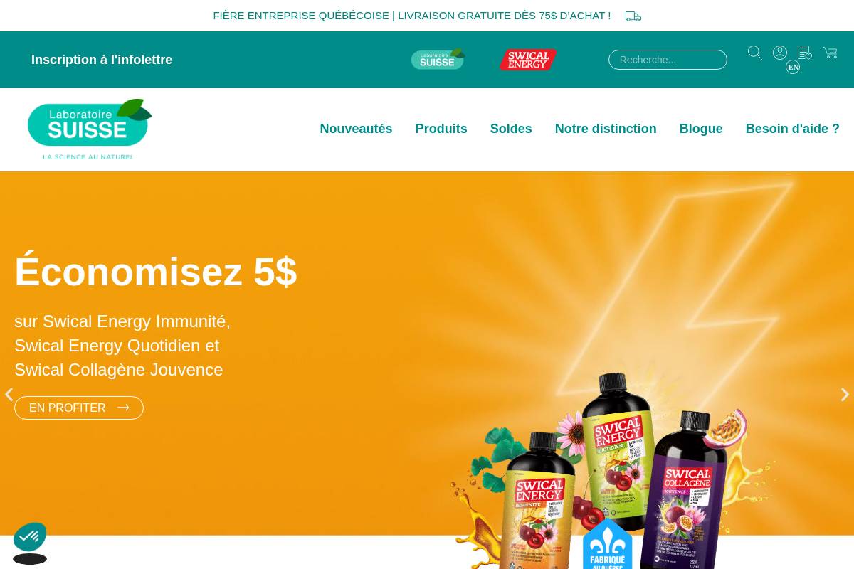 labsuisse.com homepage screenshot