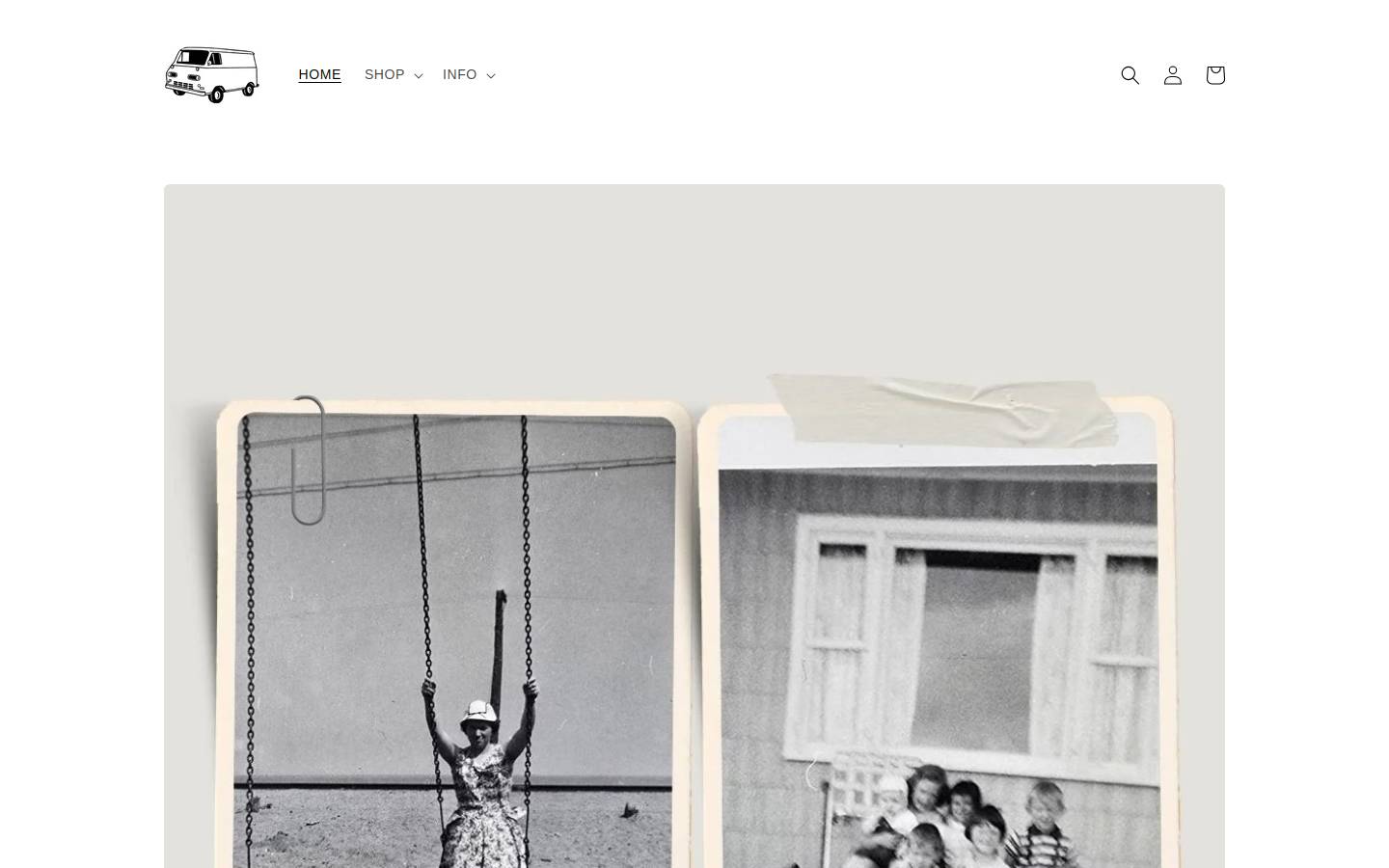 lacaravanevintage.com homepage screenshot