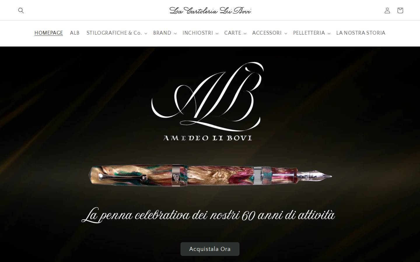 lacartolerialibovi.com homepage screenshot