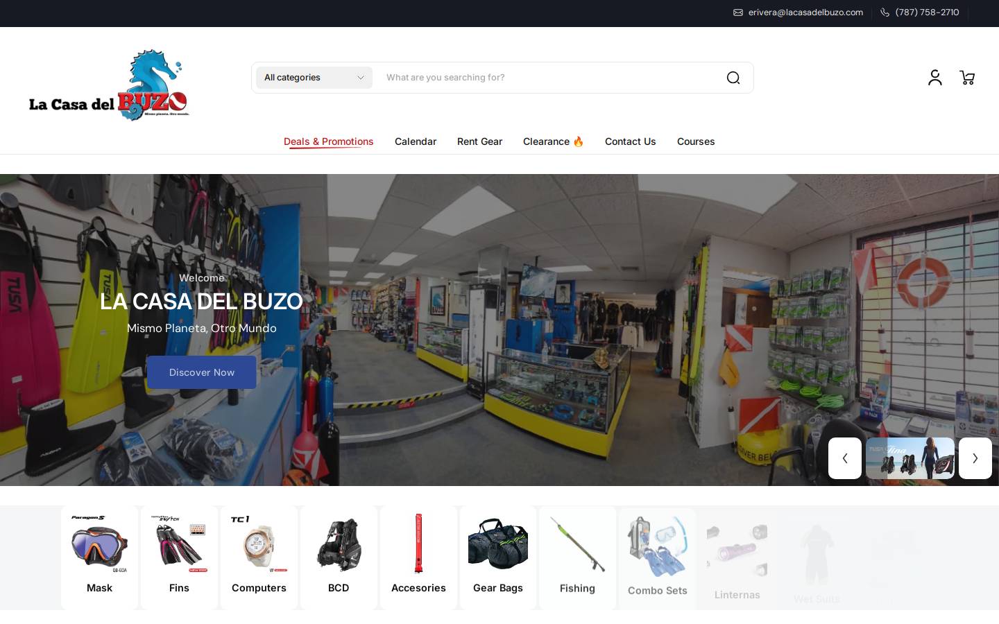 lacasadelbuzo.com homepage screenshot