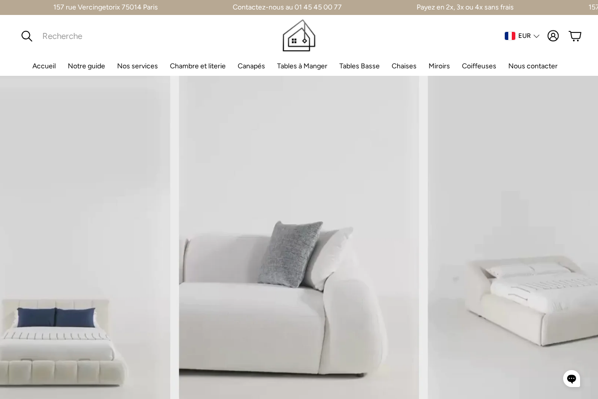 Lacentrale20 homepage screenshot