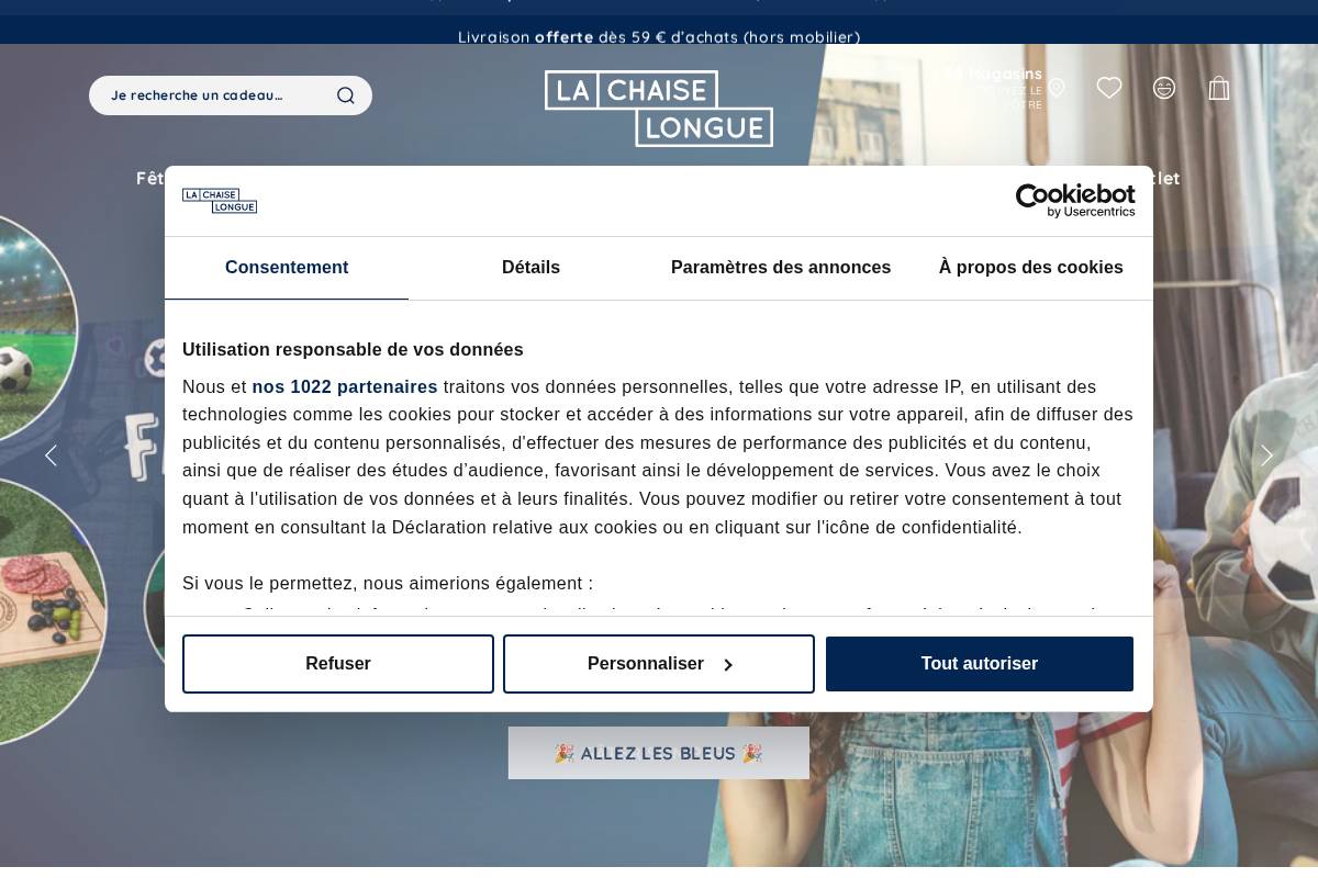 La Chaise Longue homepage screenshot