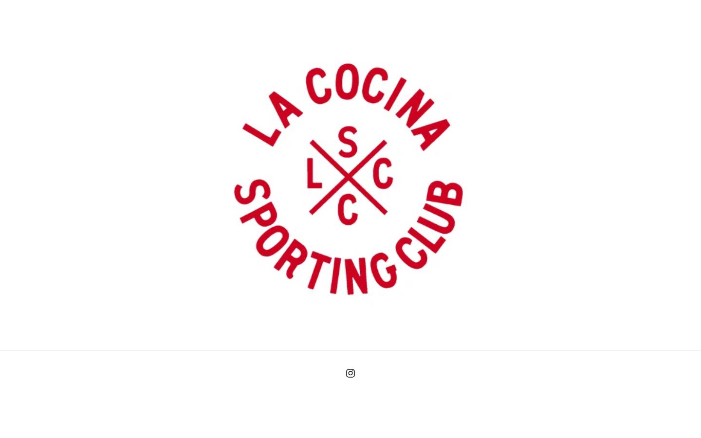 lacocinasportingclub.com homepage screenshot