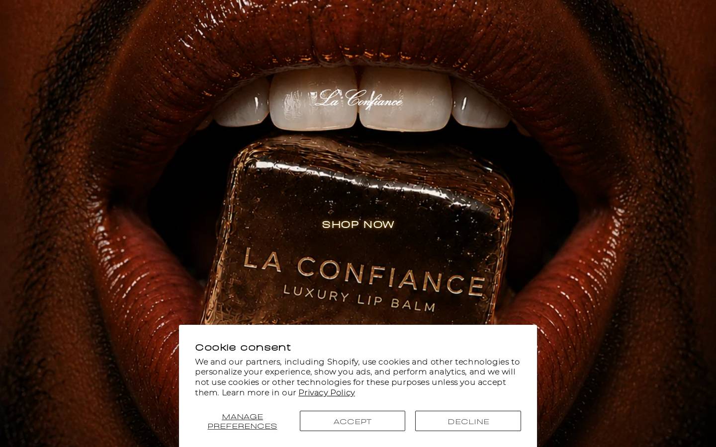 laconfiance.co homepage screenshot