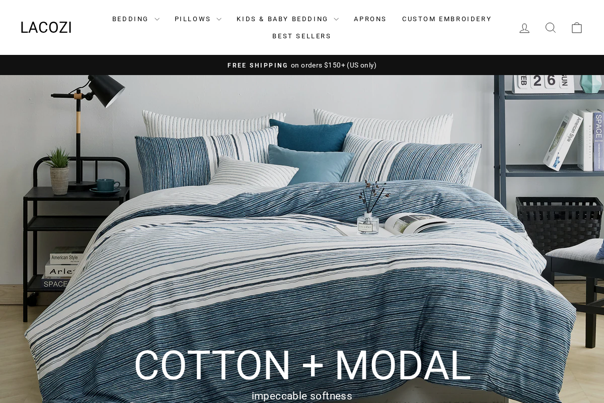 LaCozi homepage screenshot