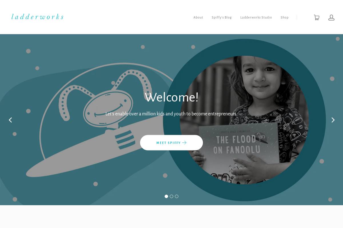 ladderworks.co homepage screenshot