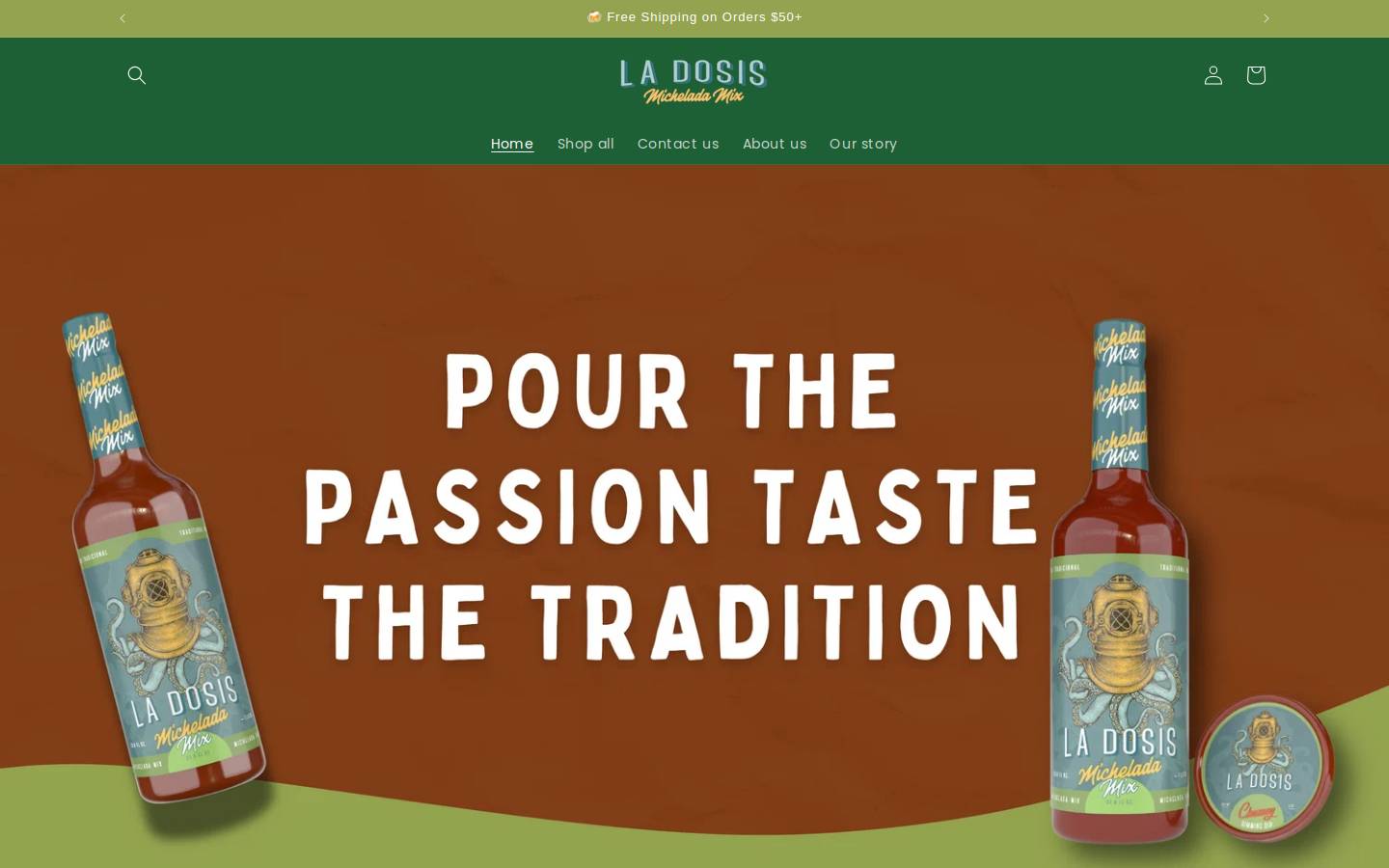 ladosismicheladamix.com homepage screenshot