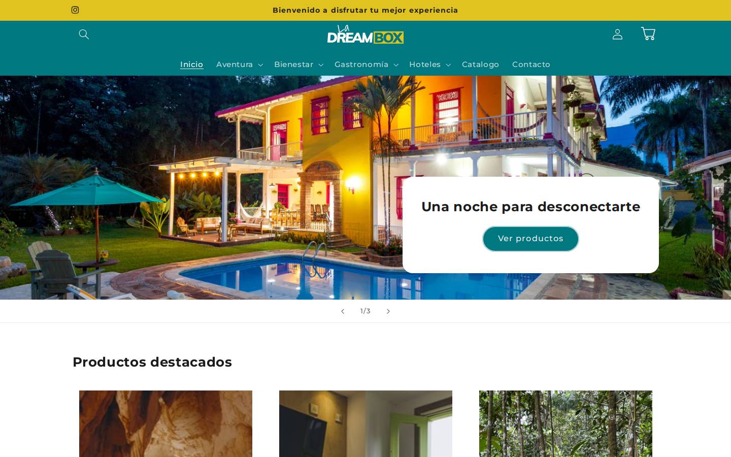 ladreambox.com homepage screenshot