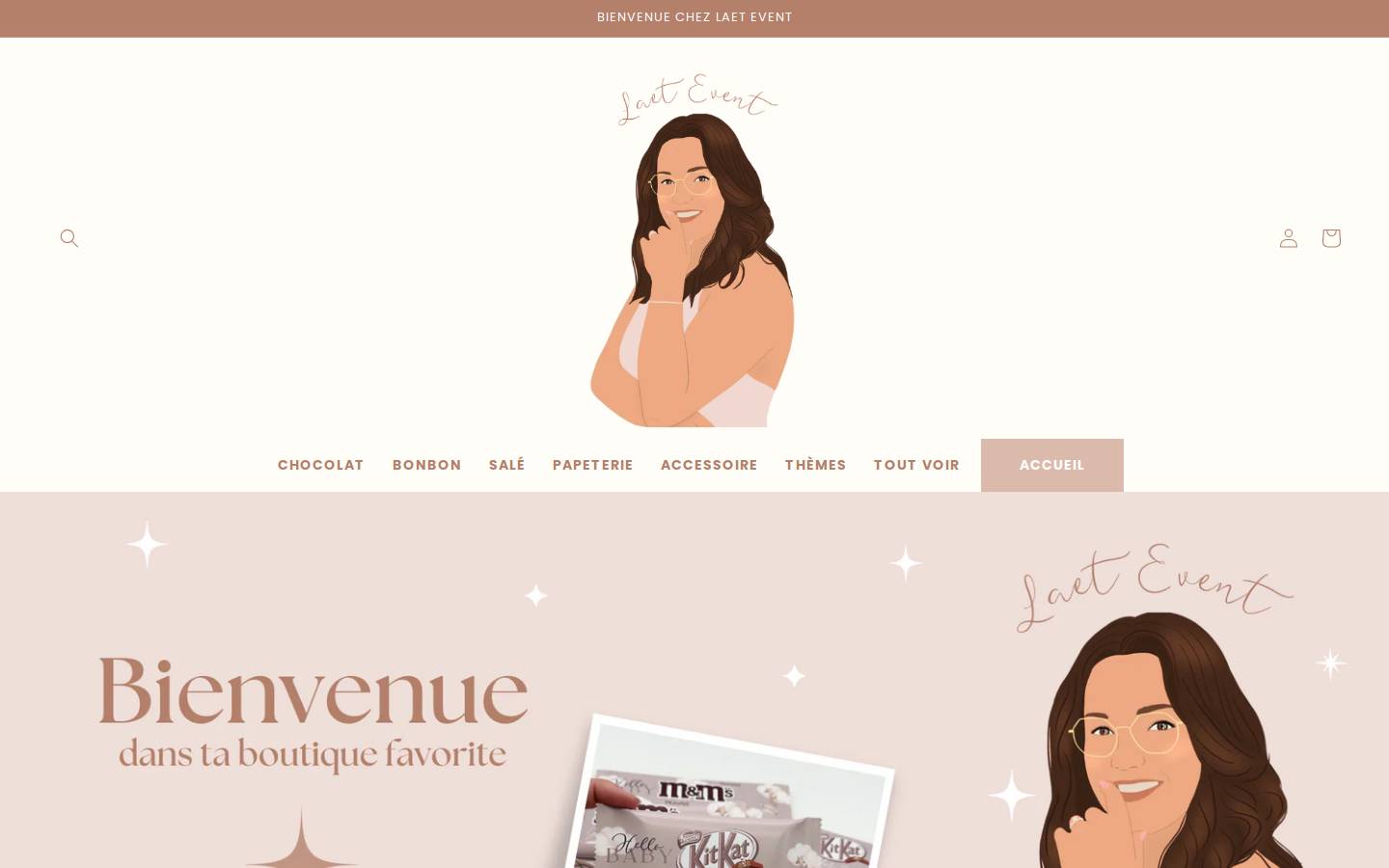 laetevent.com homepage screenshot