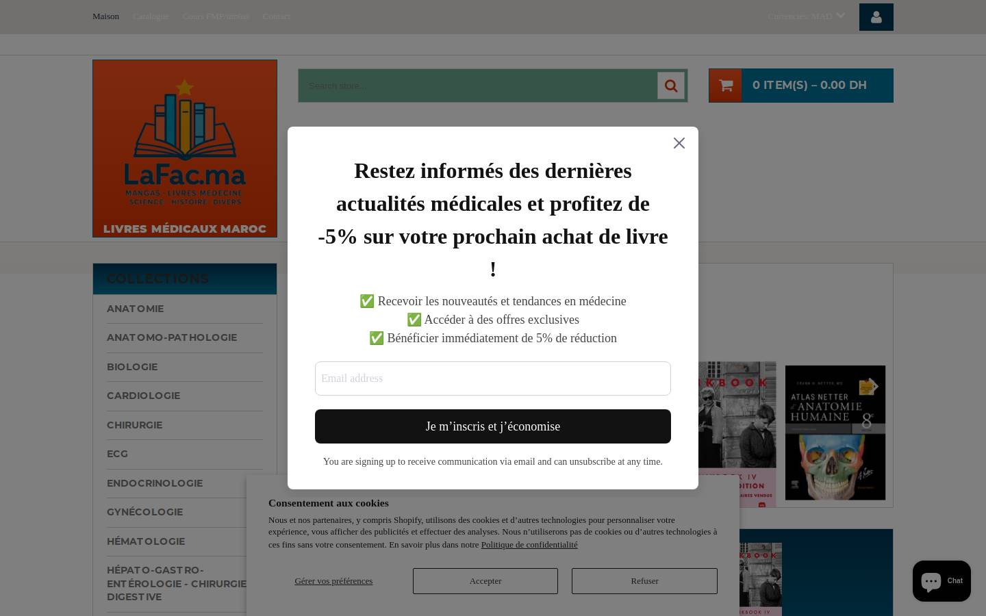 lafac.ma homepage screenshot