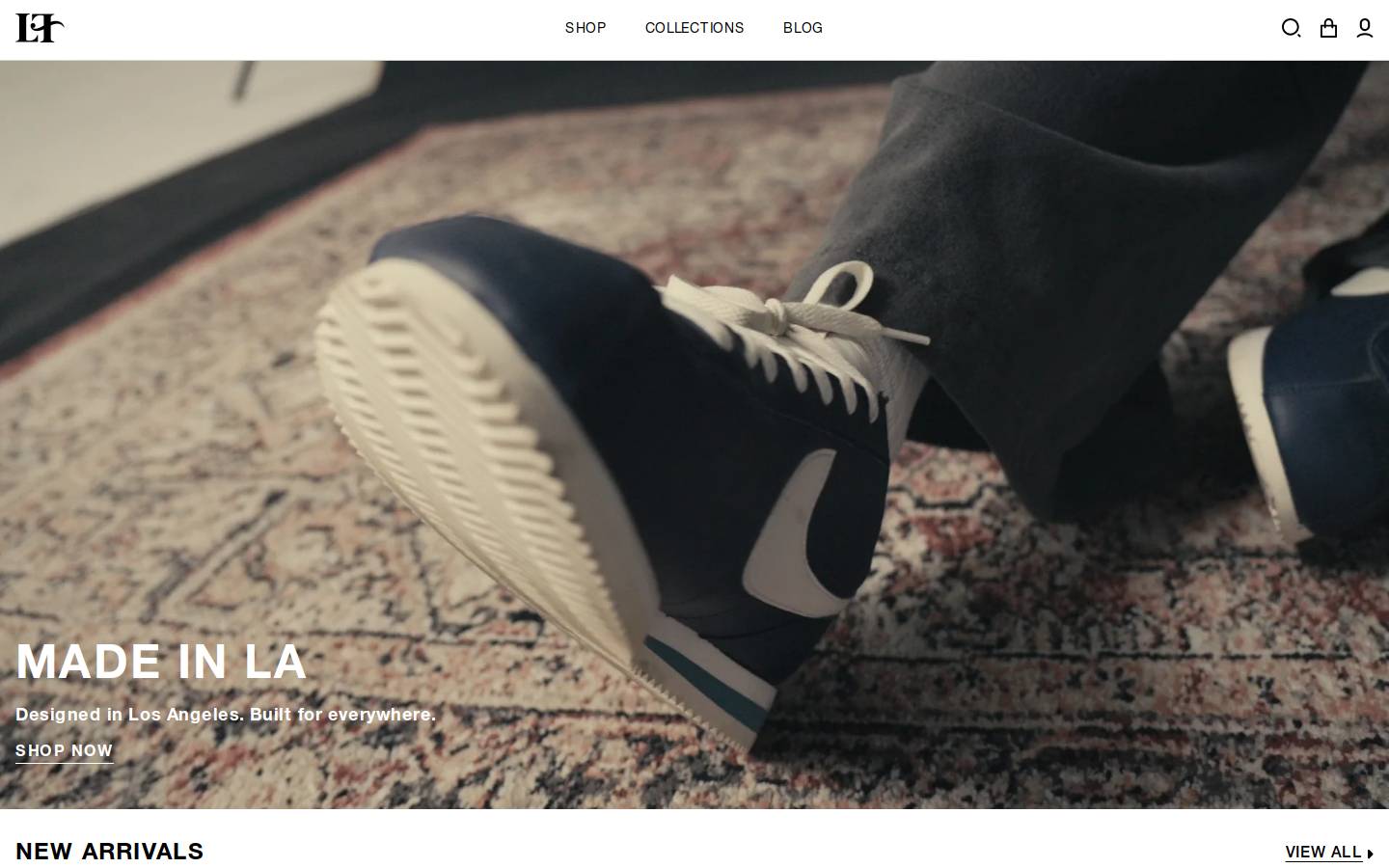 La Familia Forever homepage screenshot