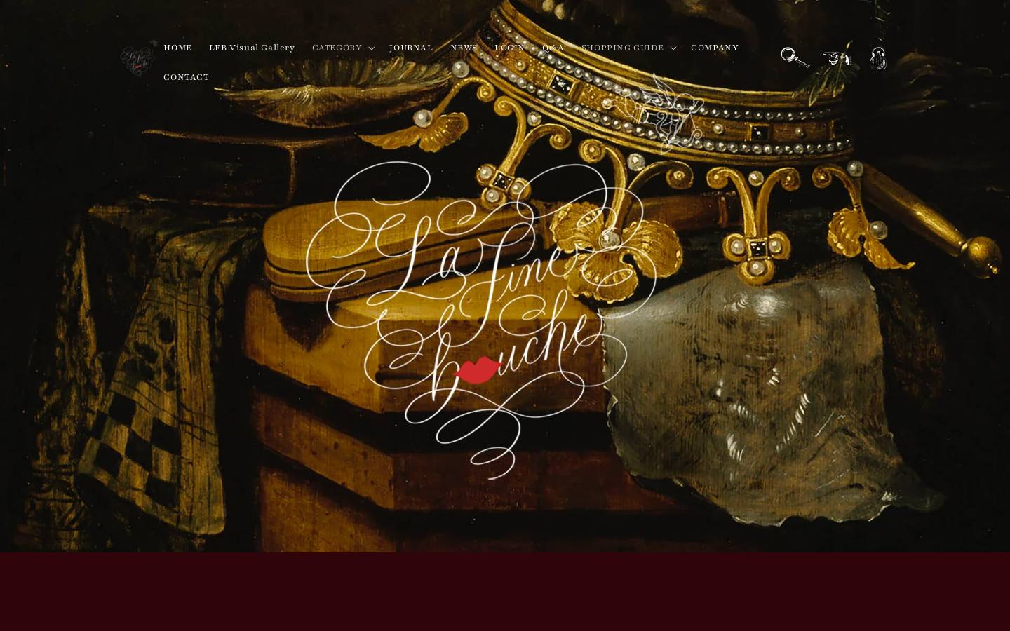 lafeteparis.com homepage screenshot