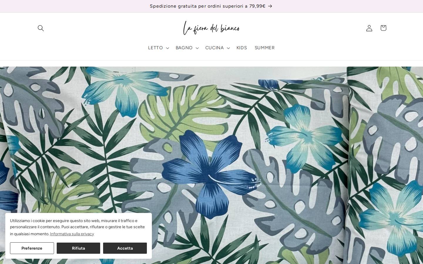 lafieradelbianco.com homepage screenshot