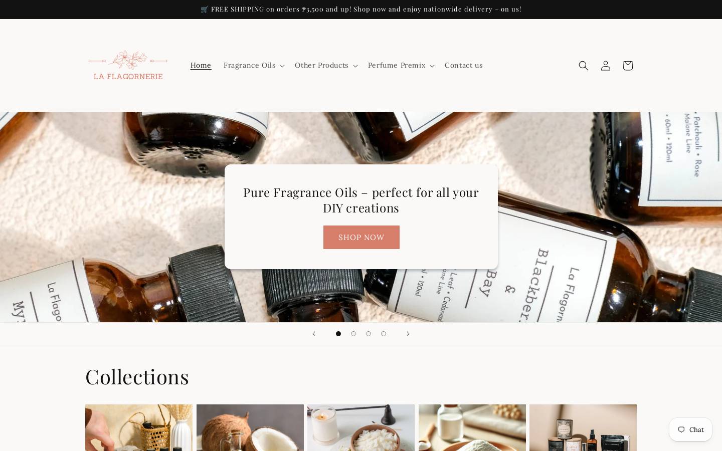 laflagornerie.com homepage screenshot